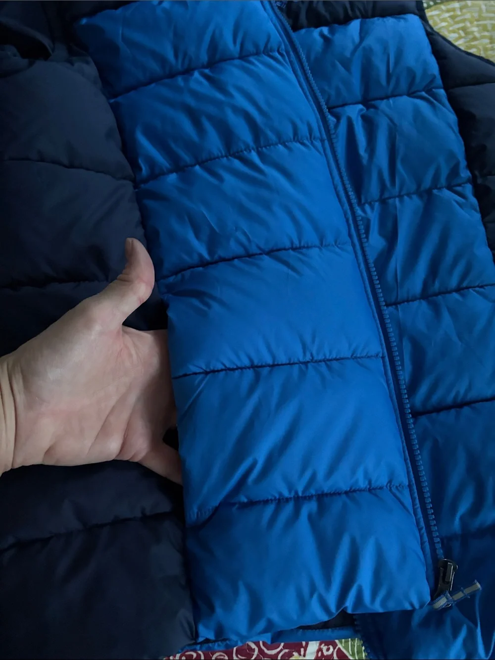 Columbia Navy & Blue Puffer Vest